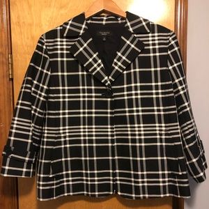 Talbot’s black and white jacket/blazer